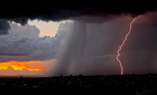 Himmel, Gewitter, Blitz