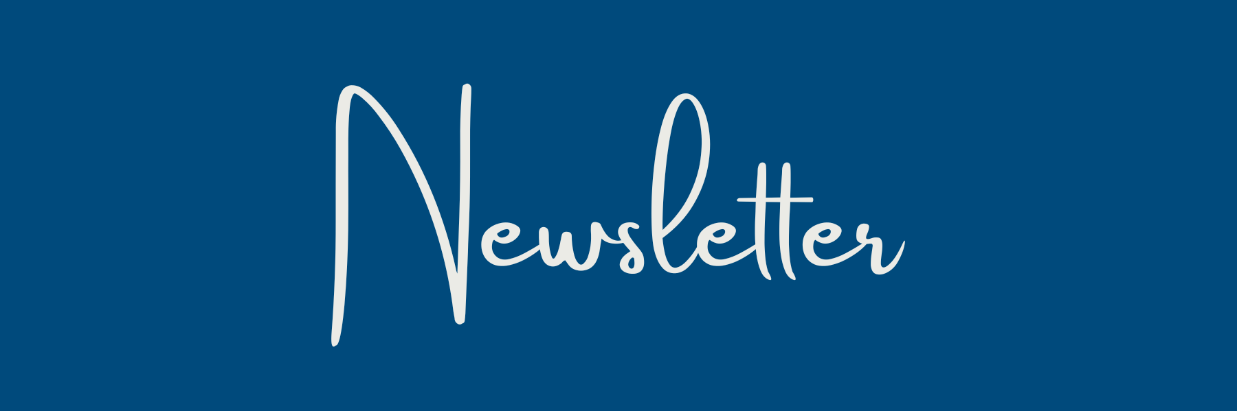 Newsletter Titelbild Newsletter